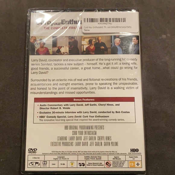 Curb Your Enthusiasm The Complete First Season - Picture 2 of 2